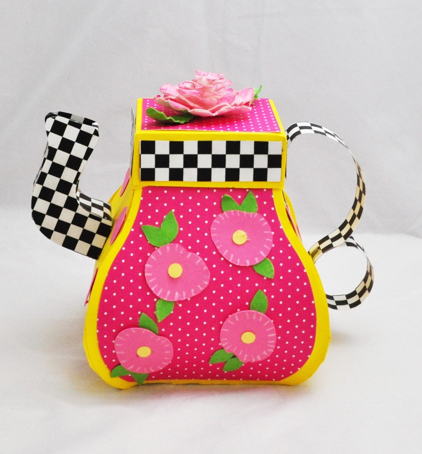 Whimsical Teapot Box