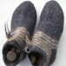 Pawfelts Felted Woolen Slipper Socks Manfelts Size 9-10.