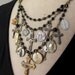 RESERVED Vintage Necklace, Charm Necklace, Rosary - The Prayer