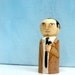 Agent Dale Cooper Twin Peaks David Lynch Peg Doll 1.5 inches tall