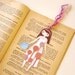 Tea girl bookmark