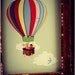 Miniz Hot Air Balloons Wall Sticker