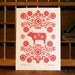 year of the ox limited edition print