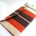 recycled, quilted vintage fabric clutch...sustainable purse