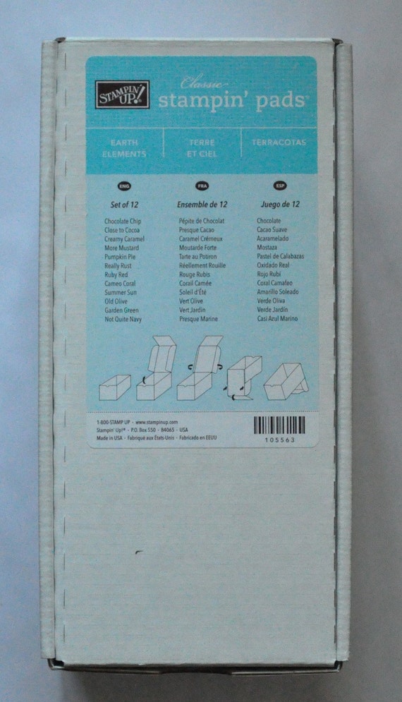 Stampin up ink pads Earth elements