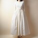 RESERVED. white cummerbund waist wedding dress s