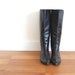 hello i love you vintage black pixie boots 7
