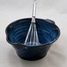 Cobalt Blue Batter Bowl Stoneware Pottery