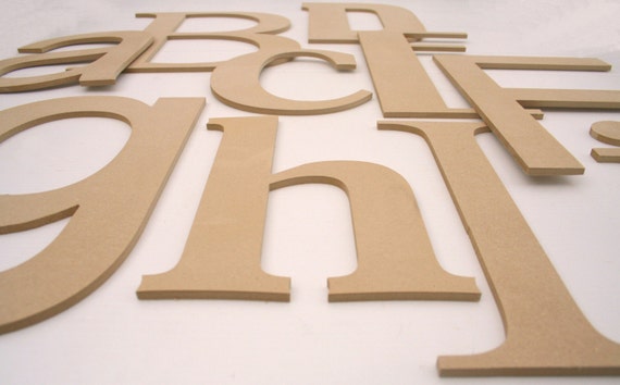 Custom DIY Nursery Alphabet KiDs Wall Letters 6-14 inches