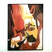 Abstract Modernist Painting by Ronald Ho Mid Century
