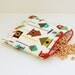 Birdhouses - Medium Reusable Sandwich Bag from green by mamamade