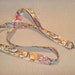 Sea Shells - handmade fabric lanyard