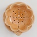 Floral Berry Bowl - Colander - Small - Orange