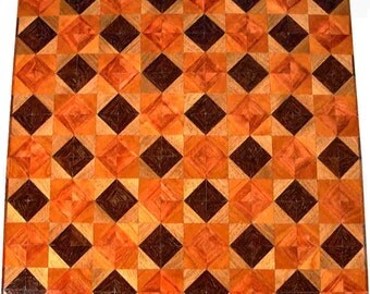 Wenge-Walnut, Bubinga-Cherry Chess Board