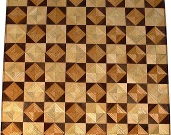 Ky Coffee-Wal Hb-Maple 8TS chess board