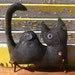 Primitive Steampunk Cat- ready to ship