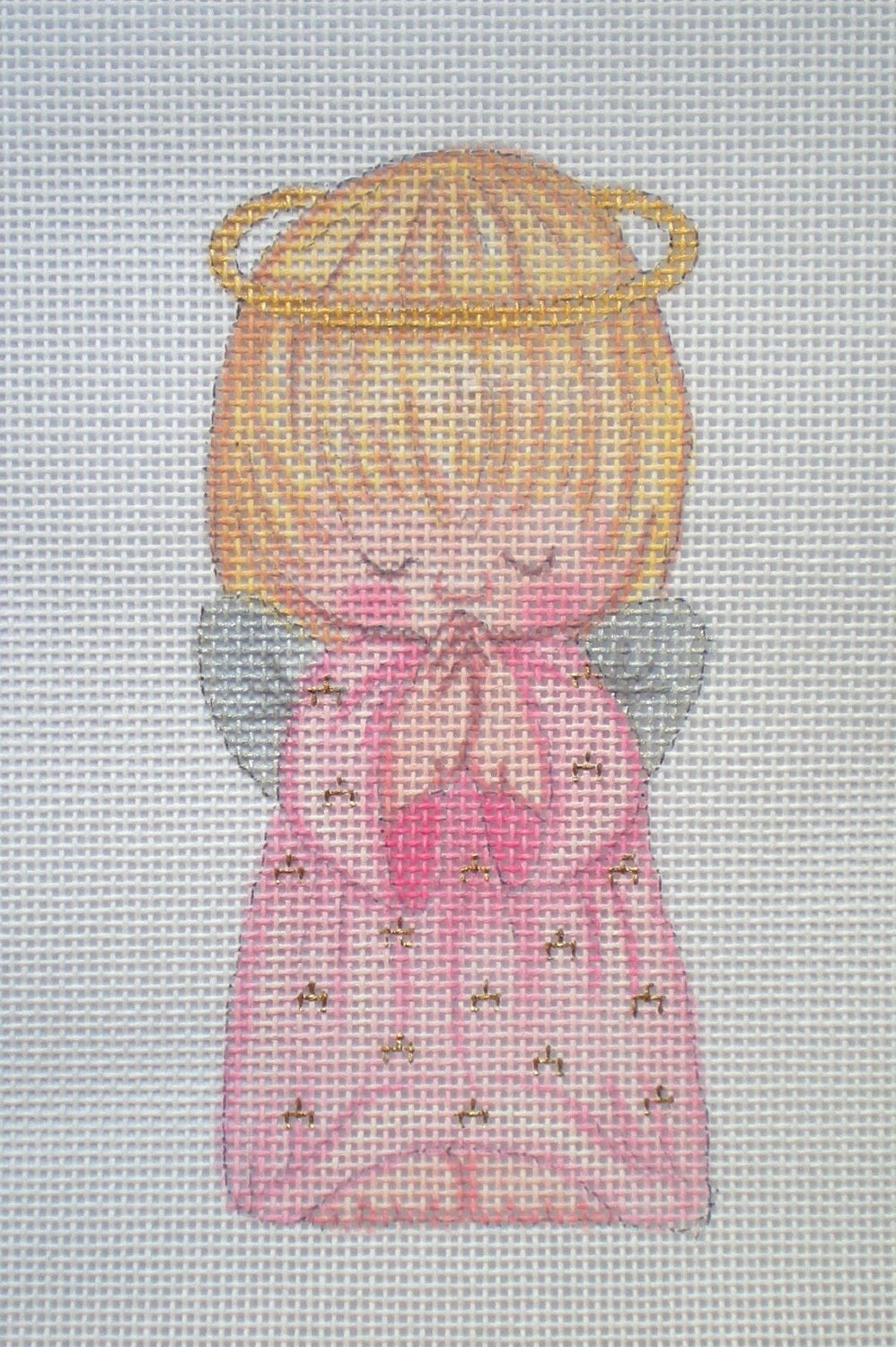 Handpainted Nice Angel Needlepoint canvas