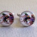 Olympic Stamp Bicycle Cufflinks Sterling Silver Bicycles from Portugal 1992 Last Pair