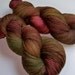 Handpainted Superwash Merino and Bamboo Lace Weight -- Cafe Autumn (100g/875yds)