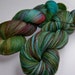 SPRING SALE 20 Percent Off -- Hand Painted Luxury Merino/Nylon/Cashmere Sock/Fingering -- Coral Reef