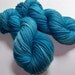 Hand Dyed Superwash Merino Worsted Yarn -- SKY (blue)
