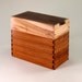 Keepsake Box of Walnut, Teak, and Maple