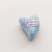 Heart Memento. Wee Sentiment with Goldfish Gift Pouch. Make A Splash. A Handmade Keepsake Miniature by humbleBea.