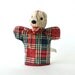 Vintage 1950s Gund Shaggy Dog Hand Puppet