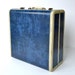 1950s Navy Blue Marbled Samsonite Suitcase