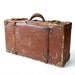 Antique Cardboard Poor Man's Suitcase