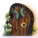 Dew Drop Fairy Door with Butterfly
