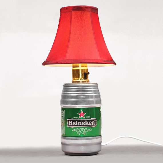 Heineken Mini Keg Lamp