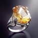 Citrine and Sterling Silver Cocktail Ring - "Let Them Eat Cake Ring Collection"