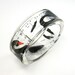 Resin Bangle - Swan Lake Bracelet/ large size