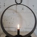 Iron Candle Holder Industrial Chic Urban The Mandala
