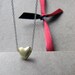 Tiny gold heart bracelet - 10k solid gold - artisan metalsmith - silver bracelet - customized - gift for her