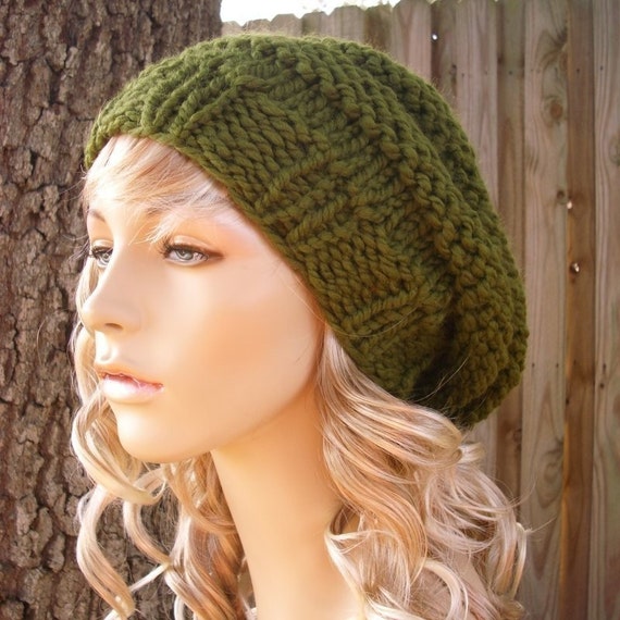 Instant Download Knitting Pattern - Knit Hat Pattern Original and Oversized B...