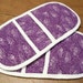 Marvelous Micro Mitts -- Spun Sugar on Purple