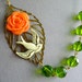 Tattoo Necklace,Sparrow Necklace,Colorful Necklace,Bridesmaid Necklace,Retro Jewelry (Free matching earrings)