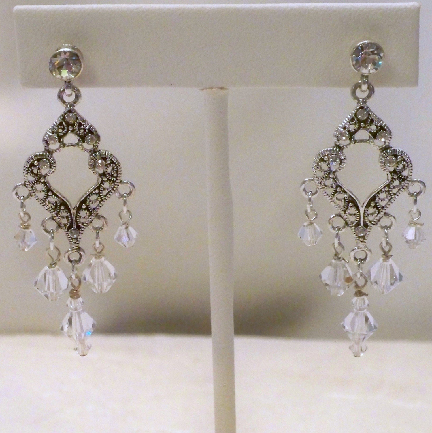 Crystal Chandeliers by tbyrddesigns on Etsy