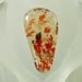 Carey Mountain Plume Agate Cabochon-26x13x4.3mm