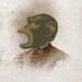 Monkey Art Victorian Chimp Woman