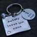 keychain on a ring...