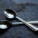 hand stamped baby spoons...