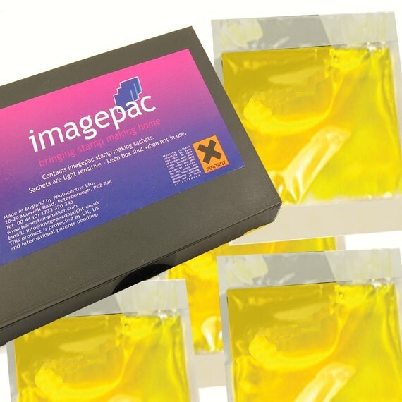 4 MEDIUM Refill STAMP Making Kit Liquid Polymer Packets by