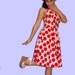 Reversible Halter Dress -- Custom Sized