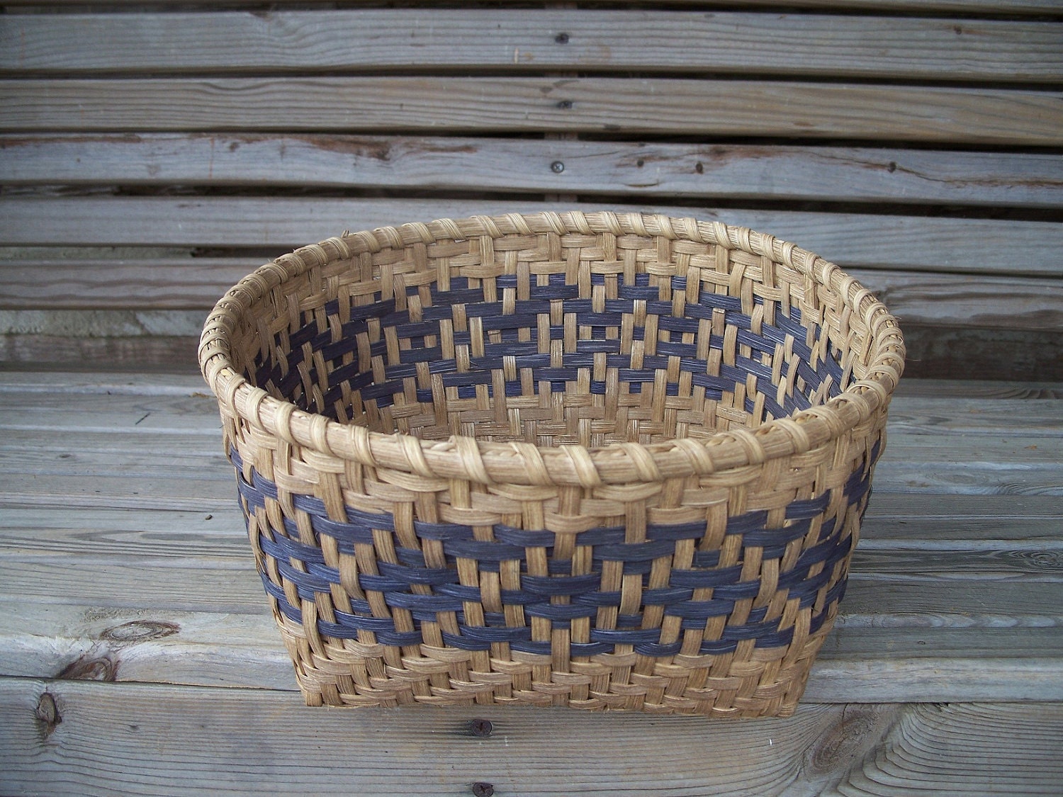 HANDWOVEN BASKETTwill Weave Basket