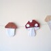 Origami Mushroom Bunting