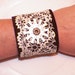Leather and Lace- Leather - Cuff