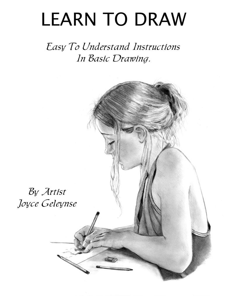 Learn To Draw Realistically: PDF Tutorial 15 pages Instant